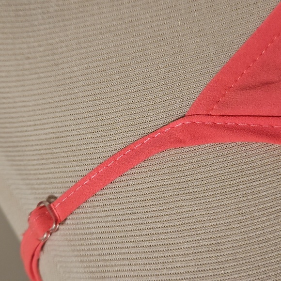 Lush Pinky Coral Wrap Tank Top Adjustable spaghetti straps Med. Nordstrom - Picture 4 of 8